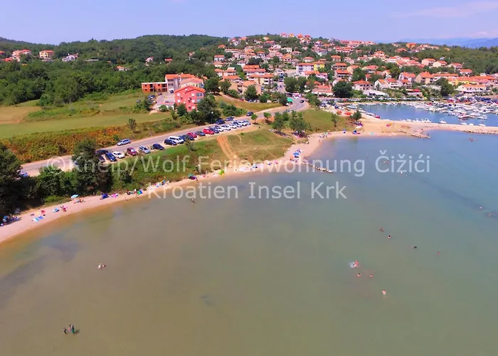 ,best Place 100m Zum Meer, Soline Bay, Insel-krk,de Čižići
