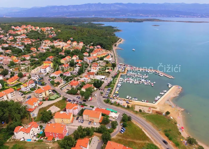 ,best Place 100m Zum Meer, Soline Bay, Insel-krk,de 公寓 *
