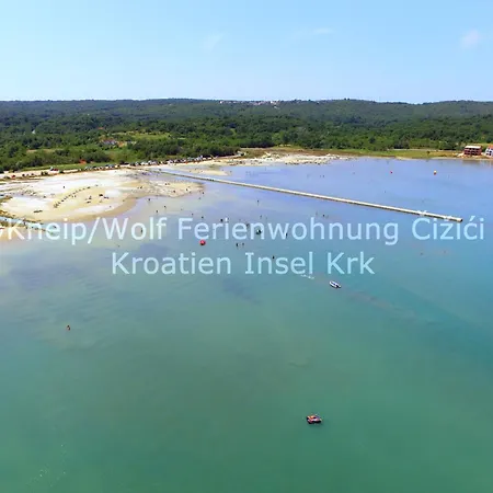 ,best Place 100m Zum Meer, Soline Bay, Insel-krk,de דירה