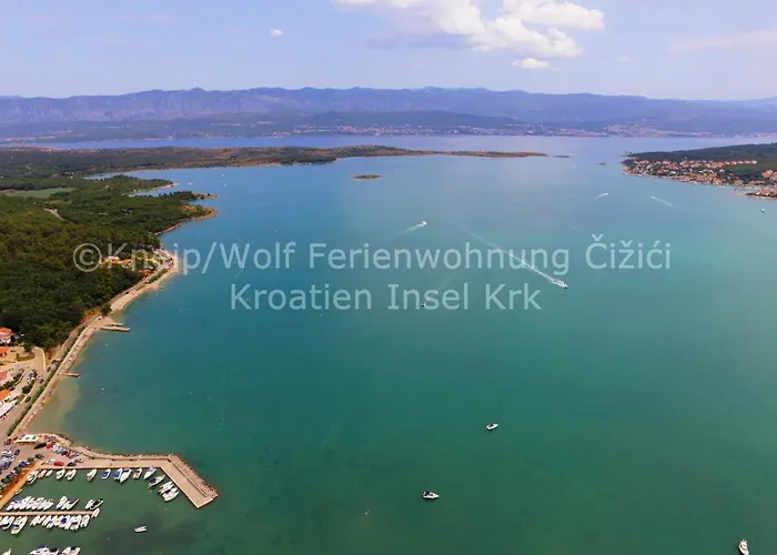 Lejlighed ,best Place 100m Zum Meer, Soline Bay, Insel-krk,de *