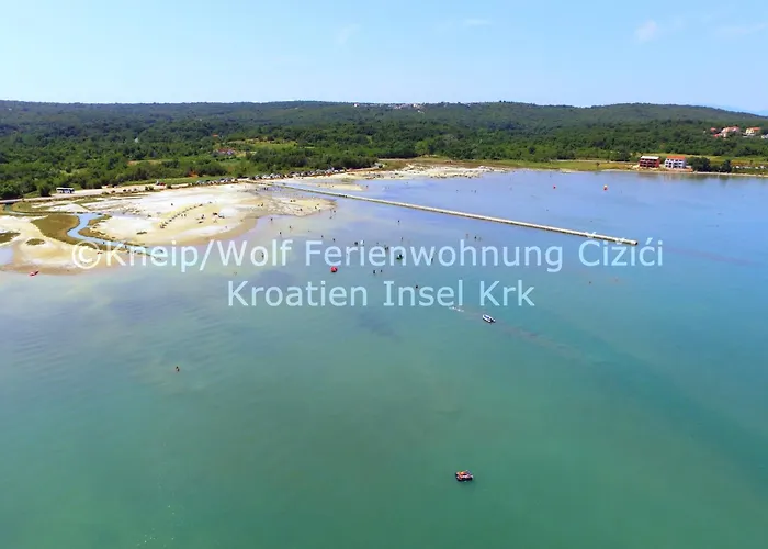 ,best Place 100m Zum Meer, Soline Bay, Insel-krk,de Lejlighed